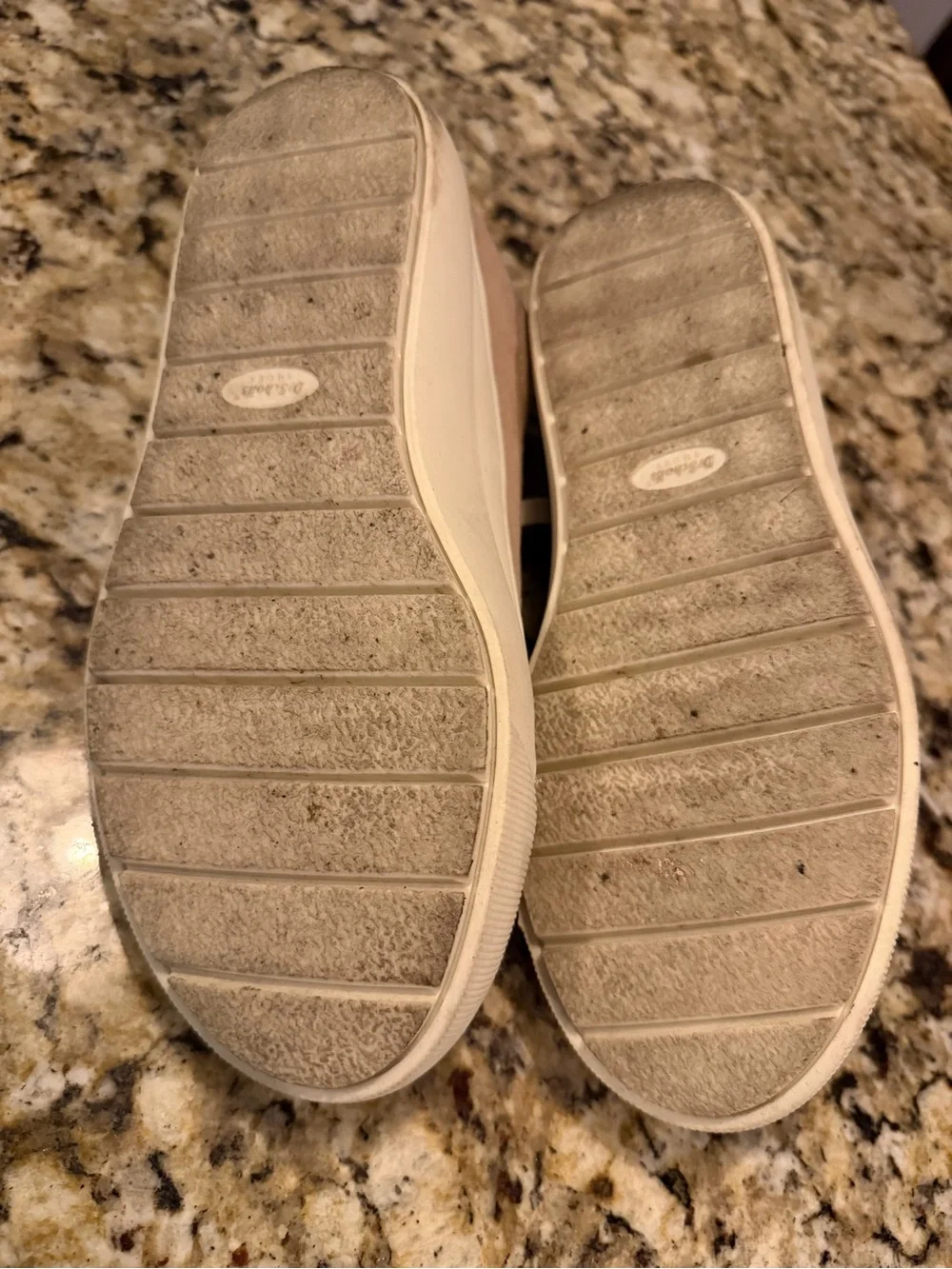 Dr. Scholl's Taupe Time Off Women's Platform Sneaker 6.5